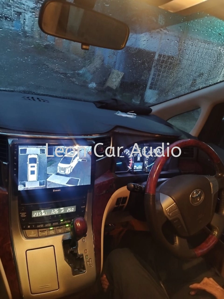 Toyota Vellfire Alphard anh20 OEM 10" fhd 2ram 32gb 8core DSP Wifi GPS USB 360 3D Panaromic DVR Player