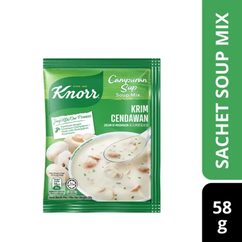 KNORR CREAM OF MUSHROOM ORIENTAL INSTANT SOUP (12 X 58G)