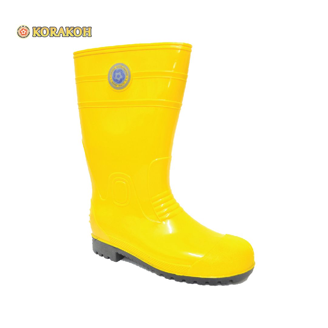 HIGH CUT PULL ON WATER BOOT (R 8000 STC-Y/BK) (PN.X / LS.X)