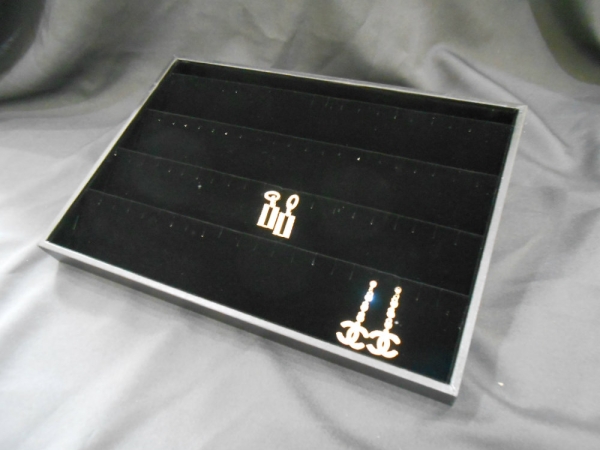 546101 -EARRING TRAY-24X35CM Jewelry Tray JEWELRY DISPLAYS Singapore Supplier, Supply, Manufacturer | Nikorex Display (S) Pte. Ltd.