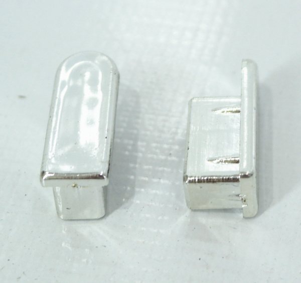 820301-SQUARE BAR CAP (CHROME) SQUARE AND ROUND BAR ACCESSORIES Singapore Supplier, Supply, Manufacturer | Nikorex Display (S) Pte. Ltd.