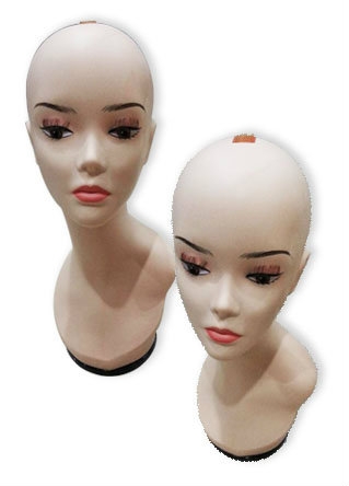 493008 C FEMALE PLASTIC HEAD (ROTATABLE) SKIN HN-H12 Head Mannequin MANNEQUINS Singapore Supplier, Supply, Manufacturer | Nikorex Display (S) Pte. Ltd.