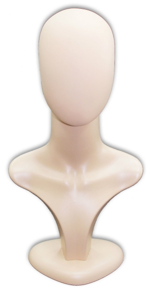 493007 C FEMALE PLASTIC HEAD (EGG FACE) SKIN Head Mannequin MANNEQUINS Singapore Supplier, Supply, Manufacturer | Nikorex Display (S) Pte. Ltd.