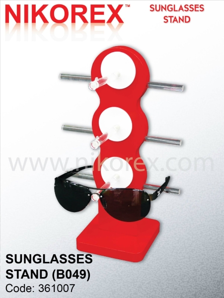 361007 - SPECTACLES STAND B049 SUNGLASSES RACKS Singapore Supplier, Supply, Manufacturer | Nikorex Display (S) Pte. Ltd.