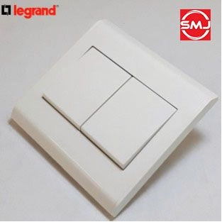 Legrand 617015 Belanko 2 Gang Bell Switch 