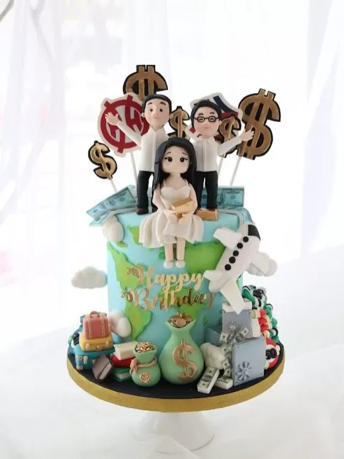 Happy Friends Cake