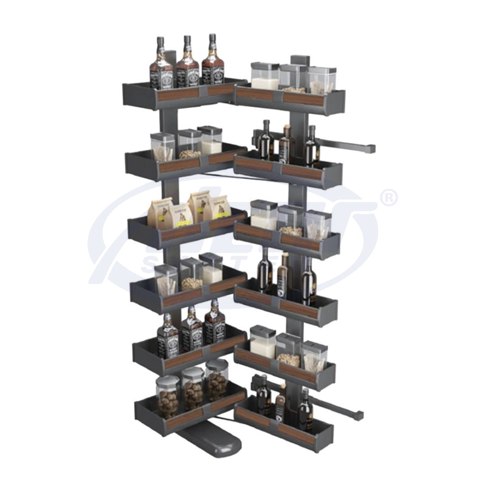 6-Tier Pull Out Basket #BLP-WR45SL-600-AT