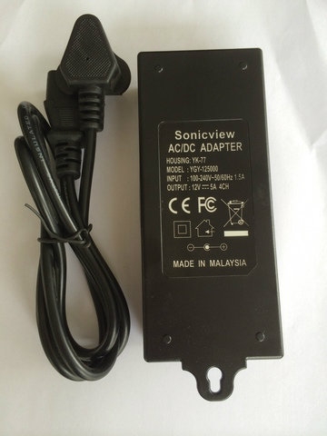 power adaptor 5A 4 Channel  Power Adaptor and Power Supply Bukit Mertajam  | Masstech Solutions Sdn Bhd