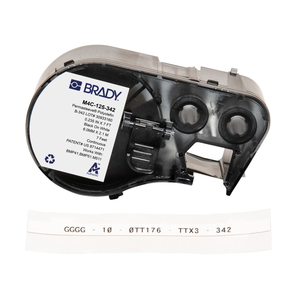 PermaSleeve Heat Shrink Labels with Ribbon for M4 M5 Printers