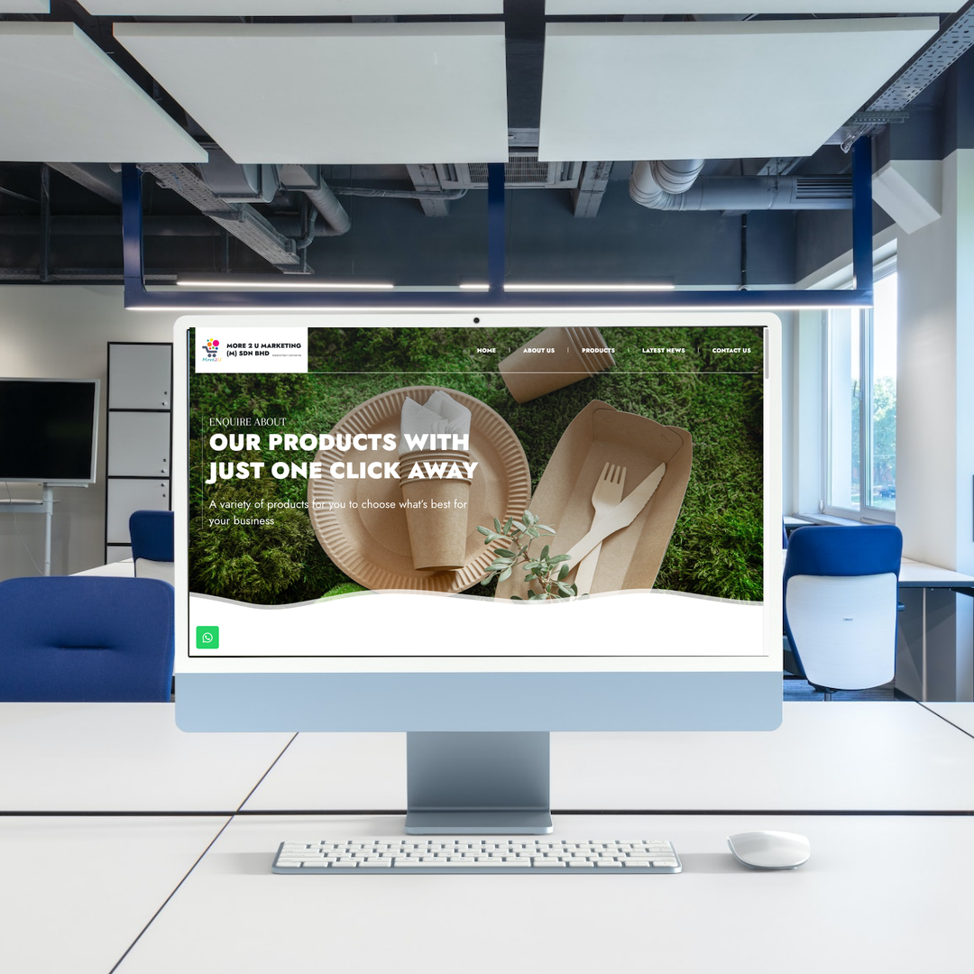 MORE 2 U MARKETING (M) SDN BHD Website Design & SEO Case Study | Disposable Food Packaging in Selangor