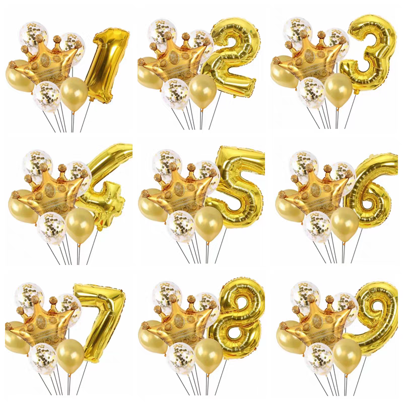Number Balloon Bunch