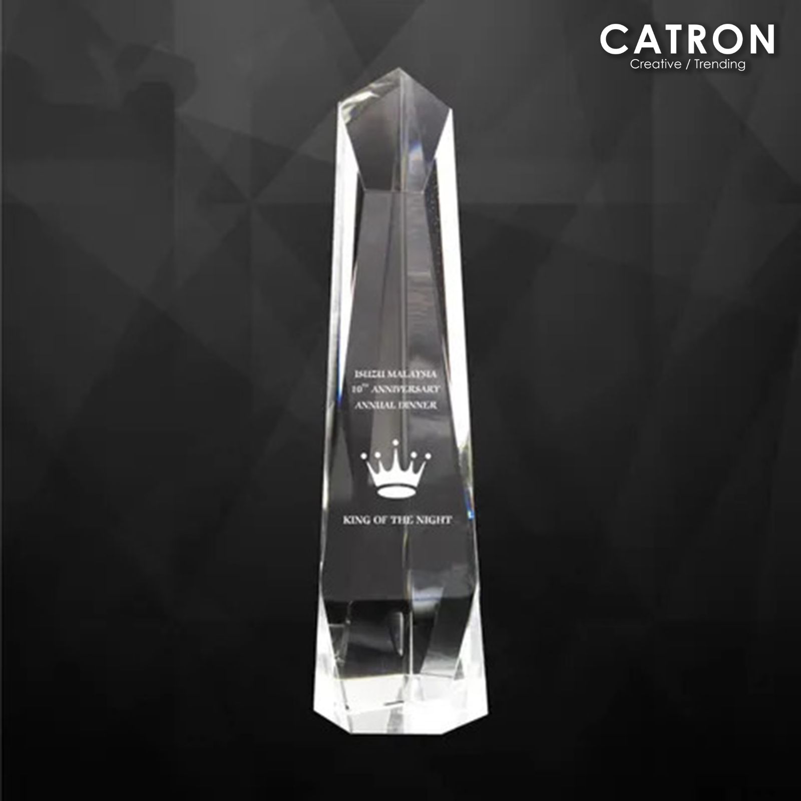 9259 - CRYSTAL TROPHY