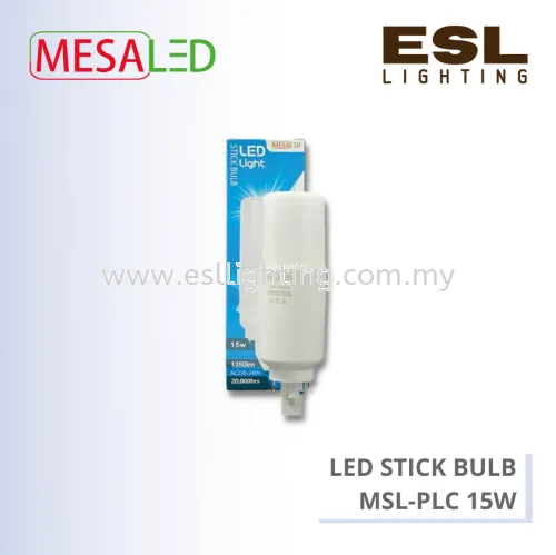 MESALED LED STICK BULB PLC 15W - MSL-PLC 15W