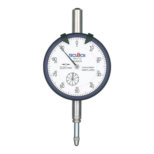 Teclock Long Stroke Dial Indicator, 30/0.01mm – KM-131 (Standard Type)