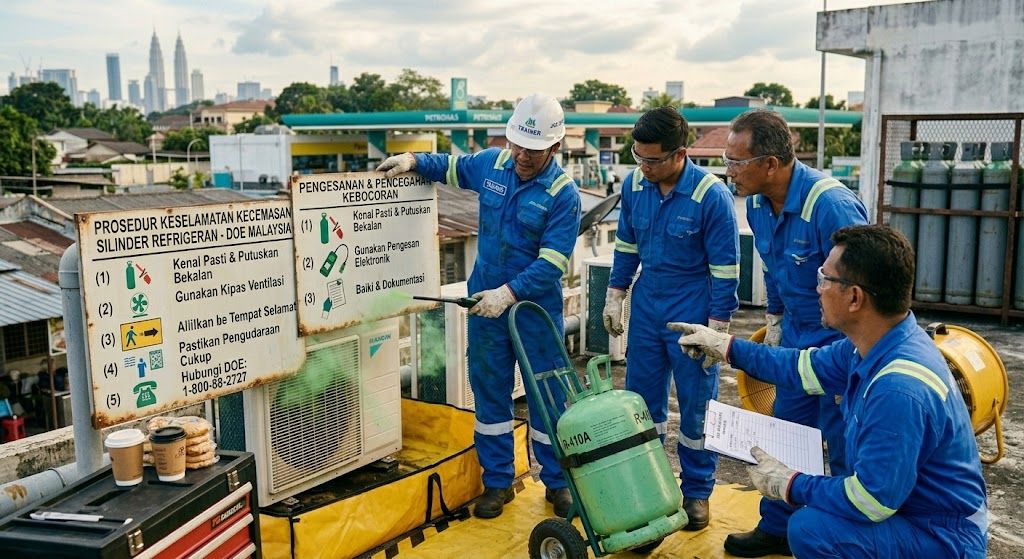 refrigerant safety training procedures Malaysia