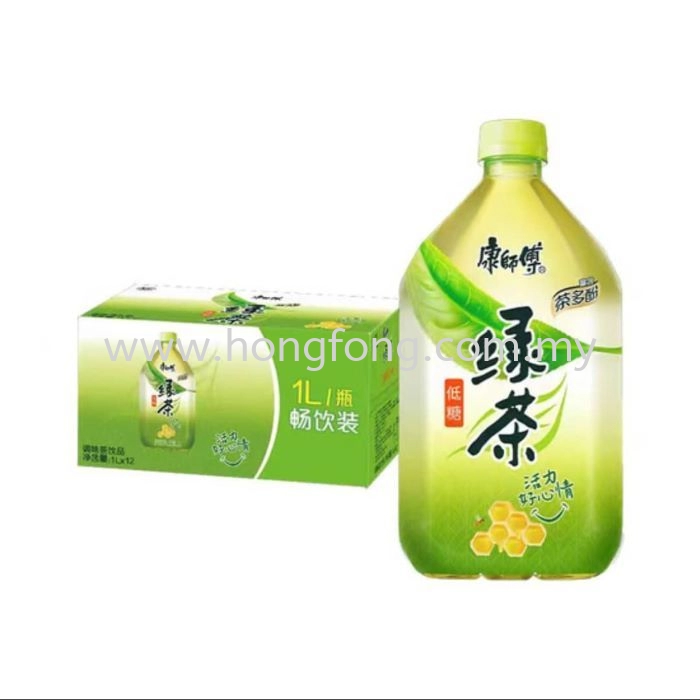 KANG SHI FU 1L-GREEN TEA HONEY康师傅 绿茶 蜂蜜茉莉(12*1L)