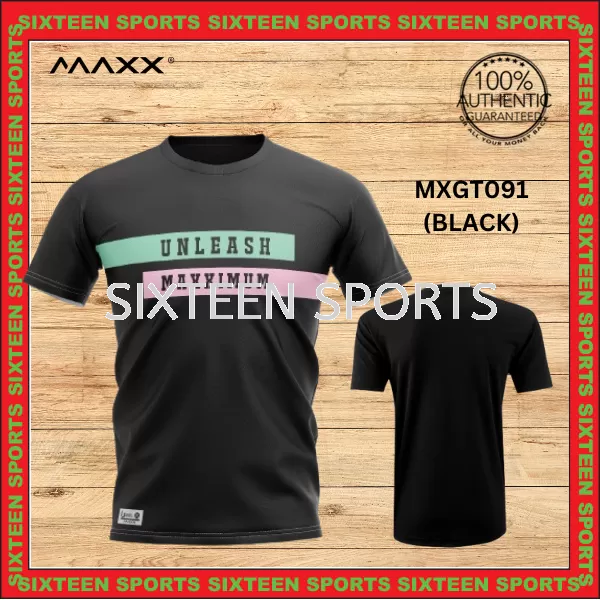 Maxx MXGT091 Graphic Tee (BLACK)