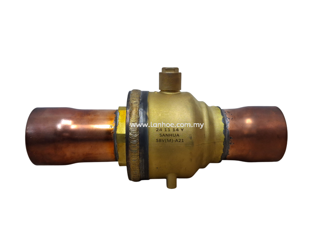 SANHUA SBV (M)-JA21YHSY-2-SA BALL VALVE 2-5/8'' WITH ACCESS VALVE
