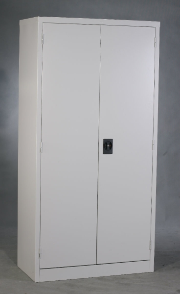 Full Height Swing Door Cabinet Light Grey (Steel) Cabinet   Supplier, Suppliers, Supply, Supplies | Click & Order