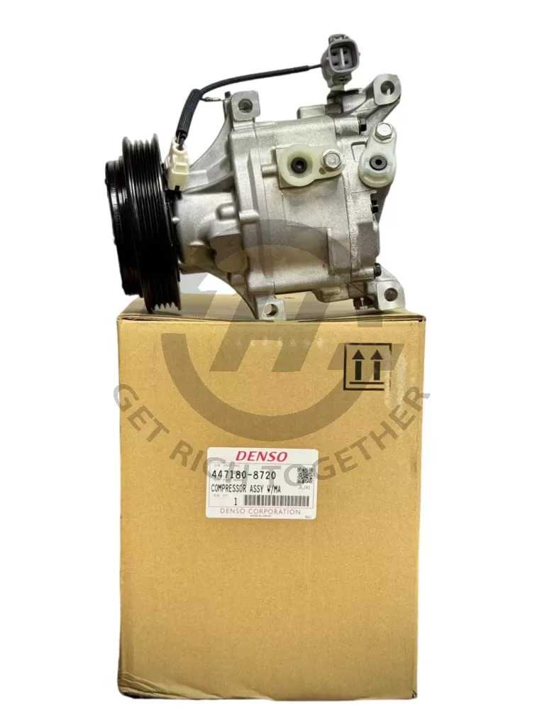 DENSO COMPRESSOR SCSA06C 447180-8720 447220-6365  OEM 88320-1A501 88310-1A513 FOR TOYOTA ALTIS ZZE122