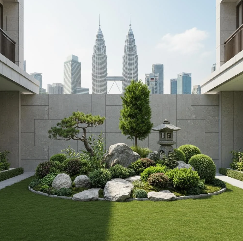 Best Residential Garden Landscape Designers Kuala Lumpur Malaysia 吉隆坡最佳住宅花园景观设计师 Pereka Landskap Taman Kediaman Terbaik Kuala Lumpur