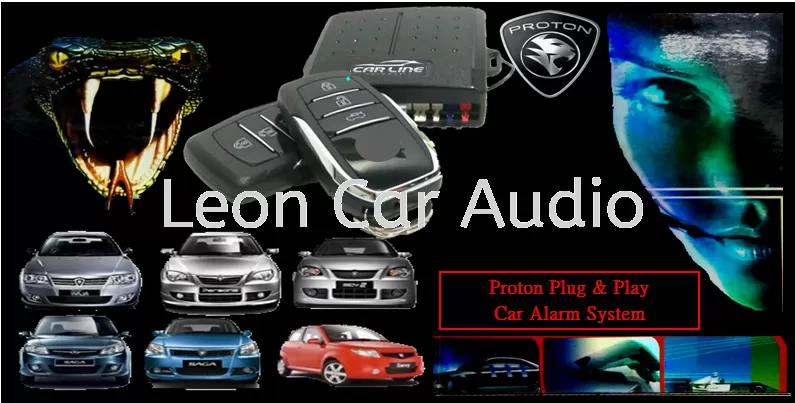 Proton Saga Waja Persona Gen2 Savvy Plug and Play Set Car Alarm System