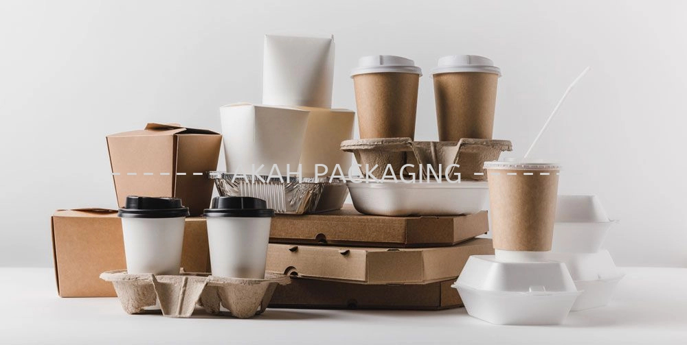 Take Away Container (Paper & Plastic)