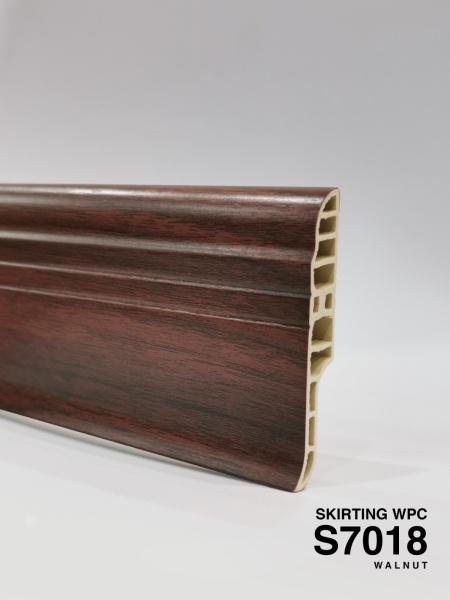 Walnut S7018 (70mm) WALL SKIRTING Kedah, Malaysia, Alor Setar Supplier, Suppliers, Supply, Supplies | COMFORT FLOOR (M) SDN. BHD.