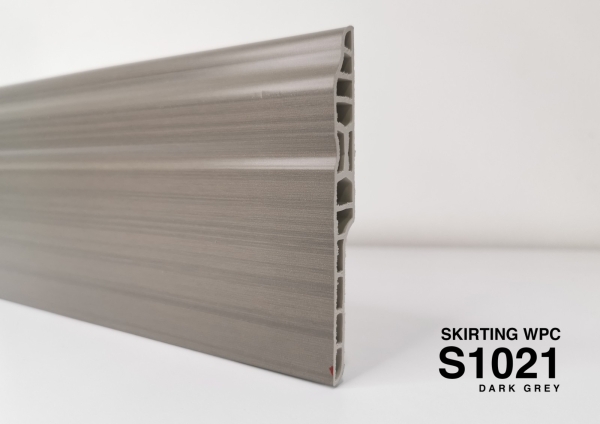 Dark Grey S1021 (100mm)  WALL SKIRTING Kedah, Malaysia, Alor Setar Supplier, Suppliers, Supply, Supplies | COMFORT FLOOR (M) SDN. BHD.