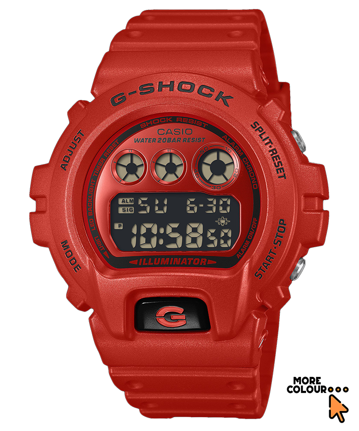 DW-6900 | Basic G-Shock Triple-eye Round Design