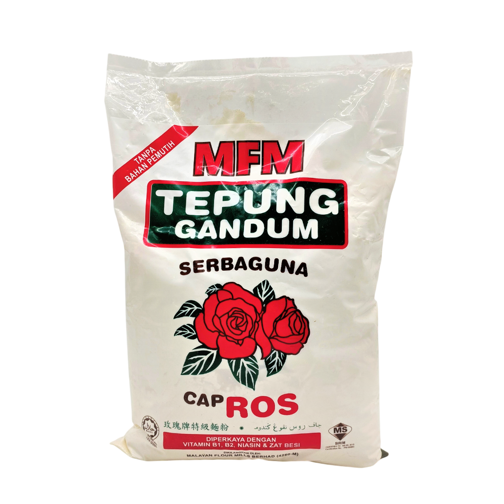 Cap Ros MFM Tepung Gandum / Wheat Flour 850g