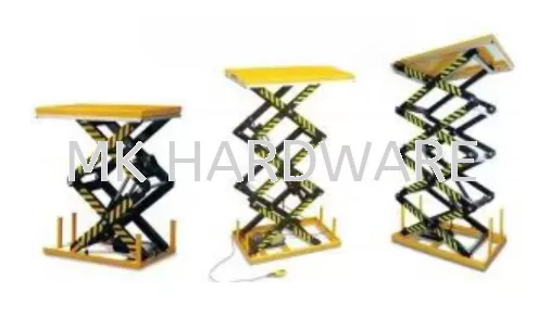 MULTI-SCISSORS STATIONARY LIFT TABLE – HD / HT / HF SERIES