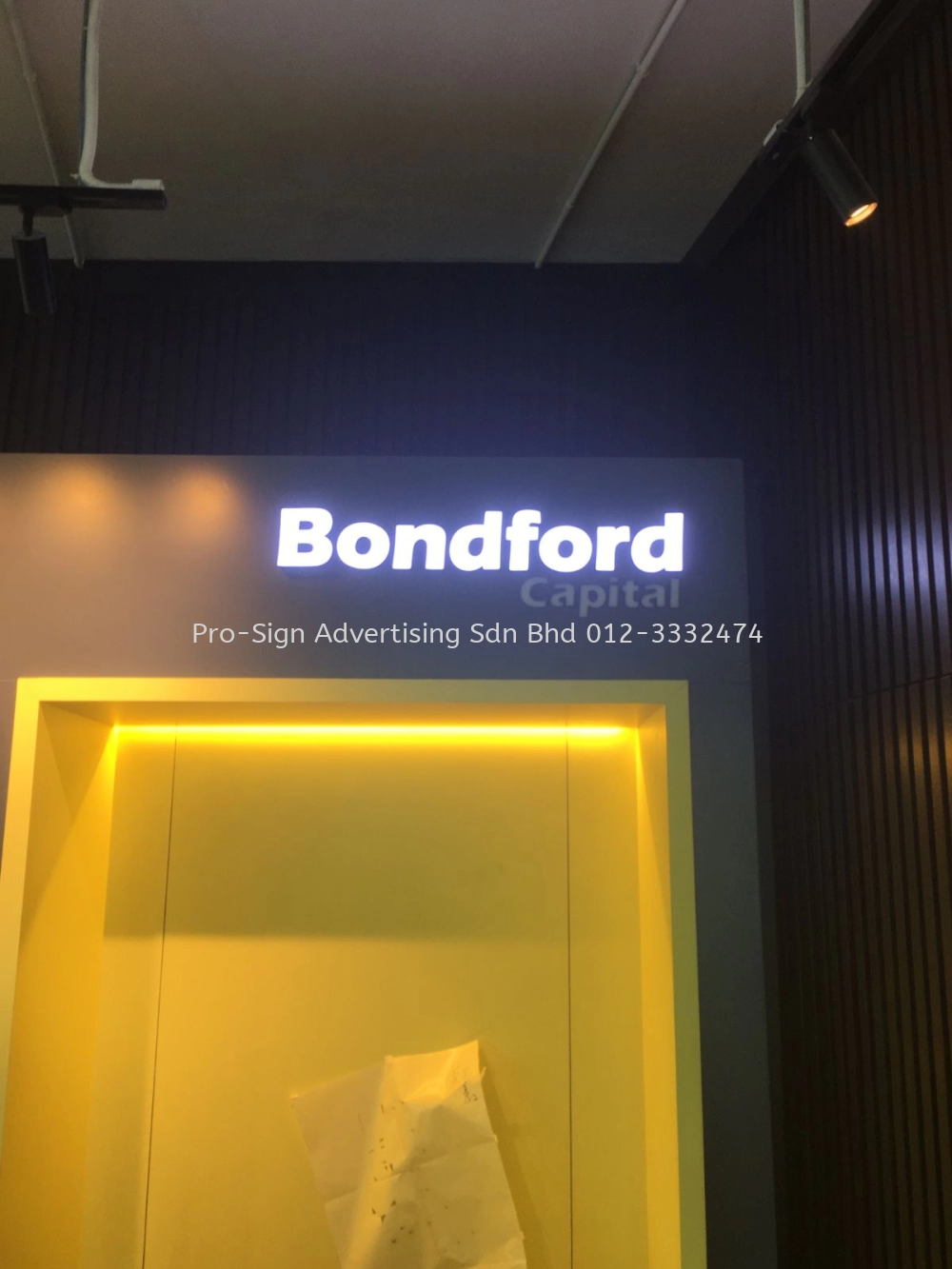 3D RIMLESS FRONT LIT (BONDFORD CAPITAL, PJ, 2019)