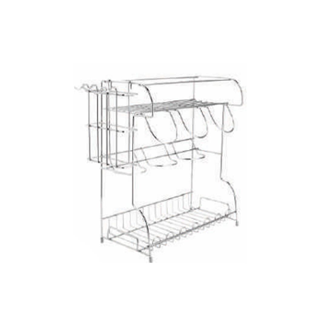 3-Tier Multipurpose Rack #B-AH105-SS