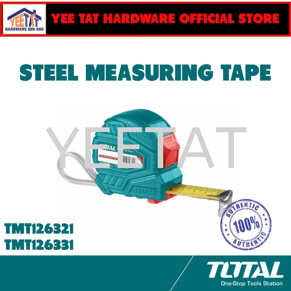 [ TOTAL ] TMT126321 TMT126331 STEEL MEASURING TAPE
