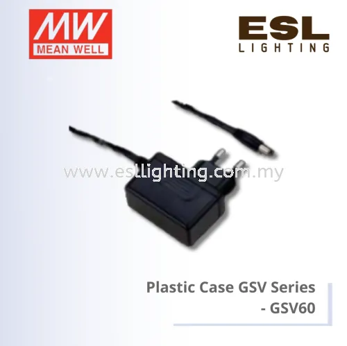 MEANWELL Plastic Case GSV Series - GSV60