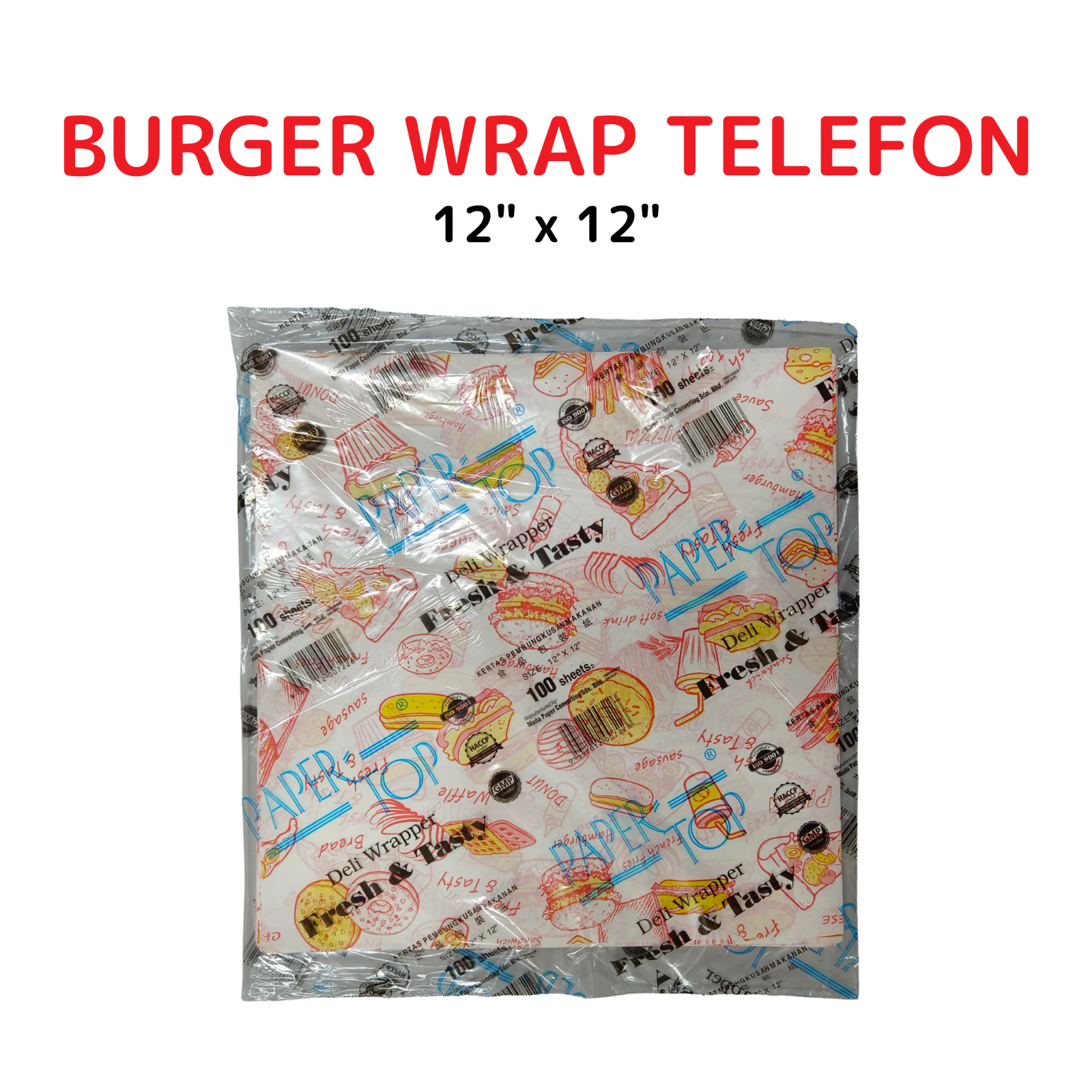 Burger Wrap Cap Telefon