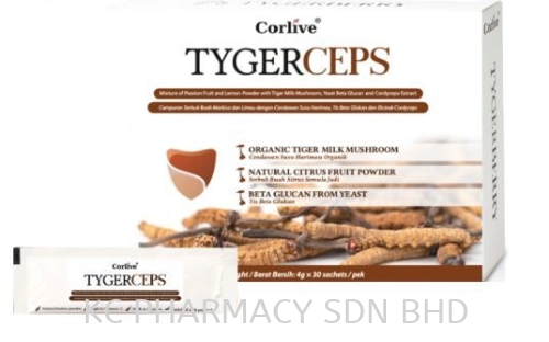(NEW PRODUCT) Corlive TygerCeps 4g x 30 sachet (EXP:21/03/2025) [ FOR LUNG HEALTHY ]
