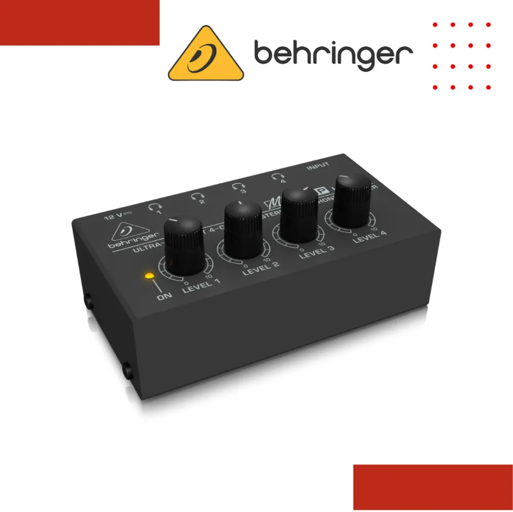 Behringer MicroAMP HA400 4-Channel Headphone Amplifier