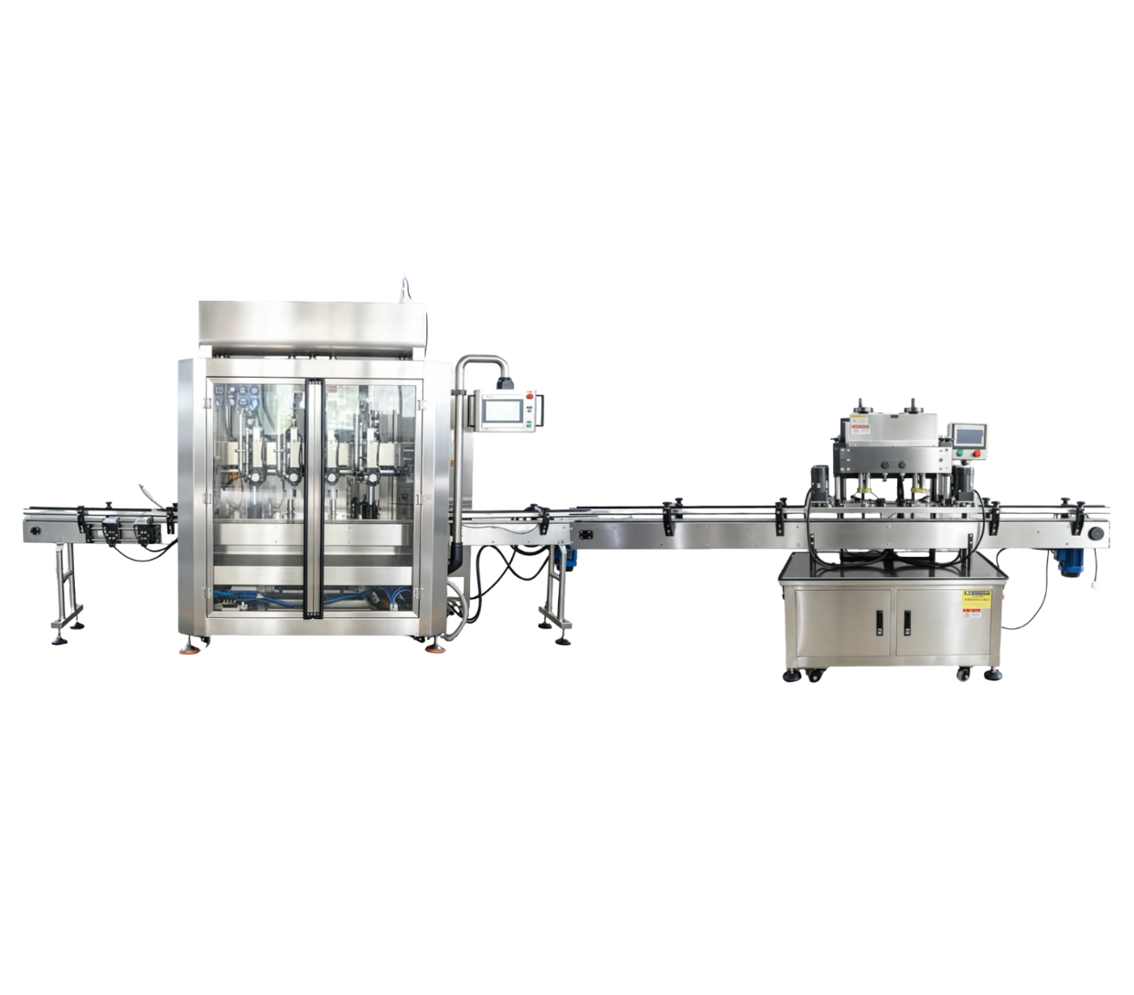 4 heads / 6 heads / 8 heads / 10 heads Piston Filling Machine with Capping Machine