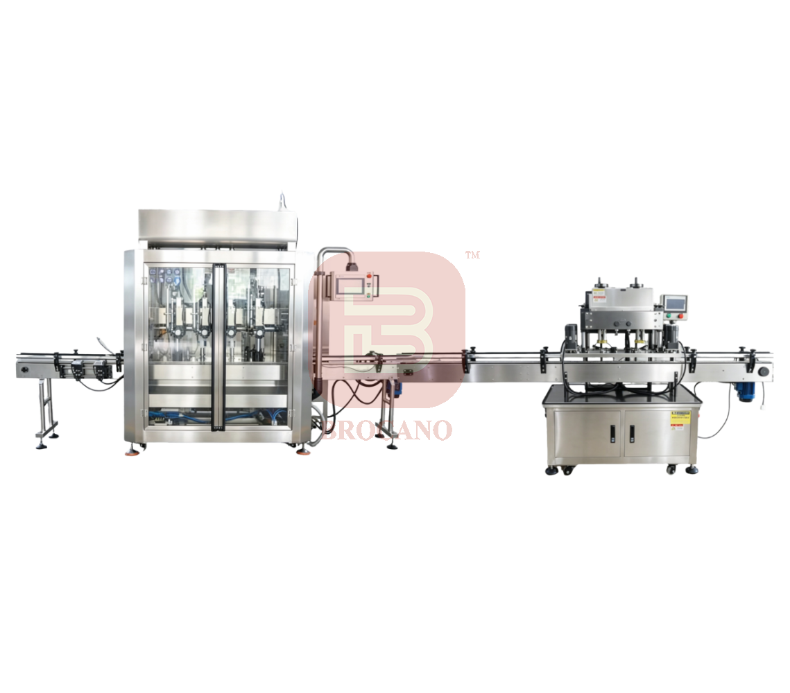 4 heads / 6 heads / 8 heads / 10 heads Piston Filling Machine with Capping Machine