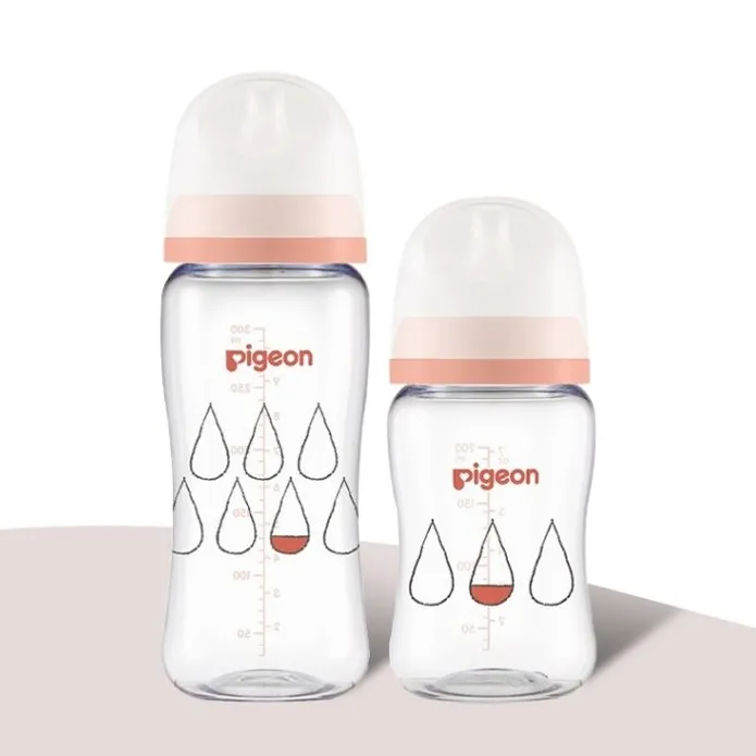 PIGEON SofTouch™ Wide-Neck T-Ester Nursing Bottle Dewdrop 200ml/300ml