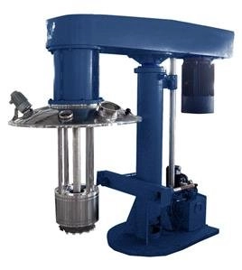 ML700-V4 30-100liter 4kW basket mill with 1.4kg zirconia bead(hydraulic lifting)