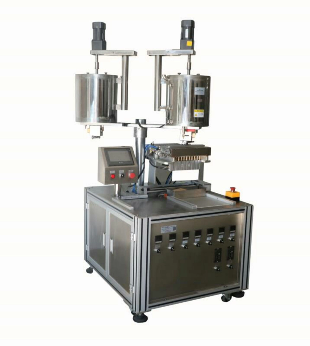 FP800-LF200 12 Nozzles Lipstick/Lip gloss/Mascara/Lip Balm Filling Machine(semi auto)