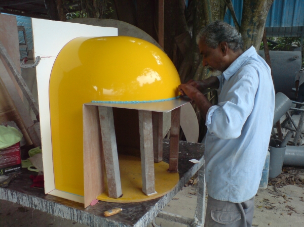 DSC00363 FRP Public Phone Booth Johor Bahru (JB), Malaysia, Kulai FRP Mould Products, Clarifier Tanks | Tropical Green Engineering Sdn Bhd