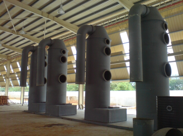 DSC00064 FRP Scubber Johor Bahru (JB), Malaysia, Kulai FRP Mould Products, Clarifier Tanks | Tropical Green Engineering Sdn Bhd