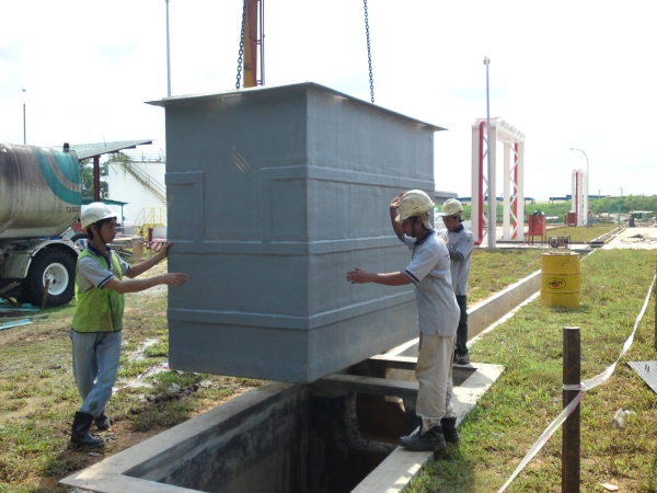 DSC00177 FRP Sump   FRP Mould Products, Clarifier Tanks | Tropical Green Engineering Sdn Bhd
