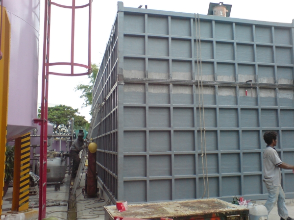 DSC00126 FRP Water Tank  Johor Bahru (JB), Malaysia, Kulai FRP Mould Products, Clarifier Tanks | Tropical Green Engineering Sdn Bhd