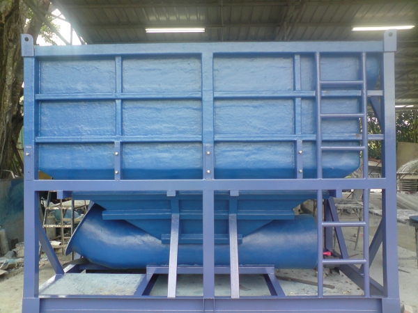DSC00745 FRP Water Treatment System Tank   FRP Mould Products, Clarifier Tanks | Tropical Green Engineering Sdn Bhd
