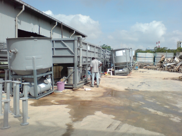 DSC00573 FRP Water Treatment System Tank   FRP Mould Products, Clarifier Tanks | Tropical Green Engineering Sdn Bhd